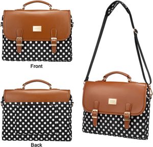 Free Sample 2025 Fashion Women Casual <b>Canvas</b> Message <b>Bag</b> Duffle <b>Bag</b> for Women and <b>Laptop</b> Shoulder <b>Bags</b> - Product Image 2