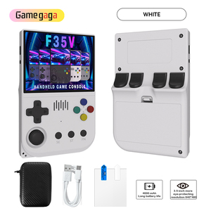 Console de jeu portable F35V, écran 3,5 pouces, système Linux, console de jeu rétro Emeleec4.7, <span class=keywords><strong>E</strong></span> pour mini console - Product Image 2