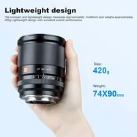 HFT professionnel Viltrox AF 13mm F1.4 E objectif d'appareil photo reflex numérique grand angle format APS-C pour Sony E-mount mise au point fixe en gros