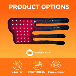 Anredar Luz Vermelha Terapia Infravermelho Botas Cães Animais Pata 660 850nm Articulações Danos Alívio - Product Image 3