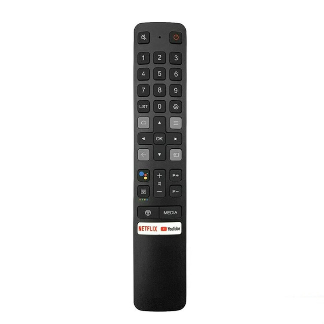 New Replacement RC901V FMR1 for TCL Voice LCD TV Remote Control with Netflix YouTube Buttons