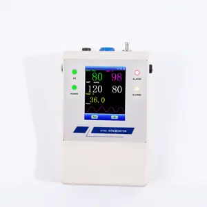 Handheld Pulse Oximeter for adult or neonate with 2.8 inch TFT touch screen Medical CE Spo2 Oximetro Pulse