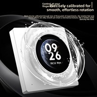 Écran de contrôle intelligent Tuya WiFi IPS 2,4 GHz, relais 3 voies, bouton interrupteur 4 touches, PC ignifuge, pour maison et hôtel, utilisation UE/US