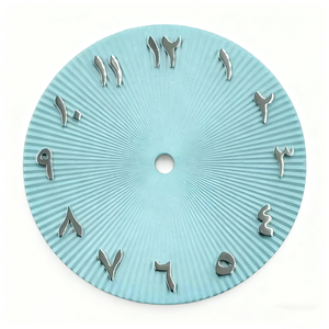 2025 New Tùy Chỉnh Quay Số Xem Nh35 Mods Không Có Ngày Arabic Quay Số 28.5Mm Sang Trọng Đồng Hồ Cho Nam Giới - Product Image 6