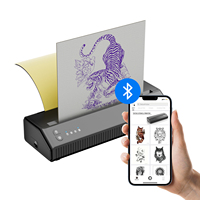 Mesin stensil Transfer tato versi baru, Kit Printer tato termal