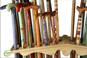 Soporte de bastón hermoso y de diseñador de calidad superior hecho de madera - Product Image 3