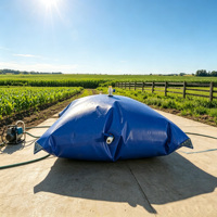 Réservoir d'eau flexible en PVC pliable pour l'agriculture, réservoir d'irrigation