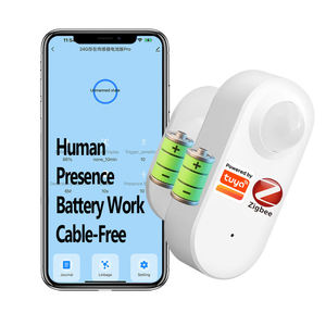 Sensor de Presencia ZigBee Tuya Smart Radar 24GHz MmWave, Detección de Movimiento y Inmovilidad PIR, Control Inalámbrico por APP, Smart Life - Product Image 1