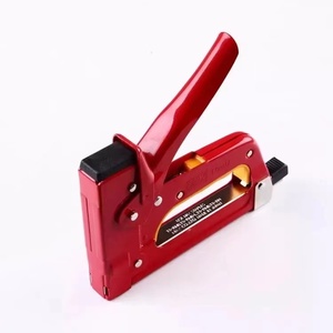 Holzbearbeitung leistungsstarker schwerlast-Metall-Hand-Nagelstapler-Geschütz manueller Stapler für Holz - Product Image 5