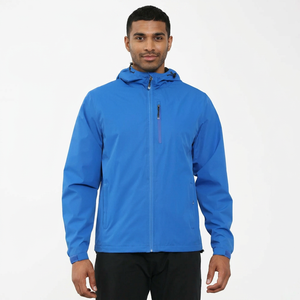 <b>Men's</b> New Fashion Lightweight <b>Canvas</b> Stand Collar Winter Outdoor Sports Style Cycling Running Windbreaker <b>Jacket</b> OEM - Product Image 1