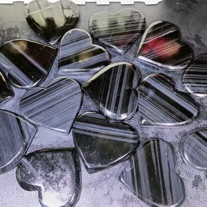 Nuovo prodotto prodotti curativi cristallo artigianato <span class=keywords><strong>ghiaccio</strong></span> ossidiana cuore per la decorazione <span class=keywords><strong>di</strong></span> nozze - Product Image 2