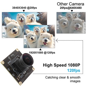 <span class=keywords><strong>Caméra</strong></span> <span class=keywords><strong>USB</strong></span> grand angle fisheye 12MP <span class=keywords><strong>HD</strong></span> Webcam 4K 30fps 1080P 120fps Module de <span class=keywords><strong>caméra</strong></span> <span class=keywords><strong>USB</strong></span> pour système de sécurité en basse lumière - Product Image 3