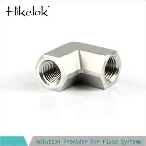 Hikelok <span class=keywords><strong>SS316</strong></span> M14 X2.5 스테인레스 스틸 커넥터 버트 용접 유니온 엘보 - Product Image 4