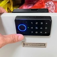 Serrure de tiroir intelligente Tuya à empreinte digitale, avec application et Bluetooth, pour armoire de bureau, meuble de rangement et penderie