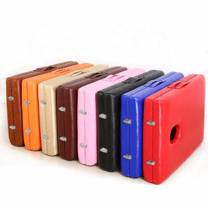 Table de massage pliable de conception moderne lit facial portatif de tatouage de station thermale de solon pour le salon chambre à coucher ou hôtel-prix bon marché - Product Image 6