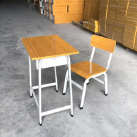 Chaises de bureau en plastique en métal traditionnelles et modernes pour étudiants et enseignants pour une utilisation en atelier scolaire