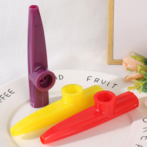 Wholesale Colorful Plastic Kazoo Flute Durable ABS Kazoo <b>Musical</b> <b>Instrument</b> for Kids Beginners Early Education <b>Musical</b> Toy - Product Image 2