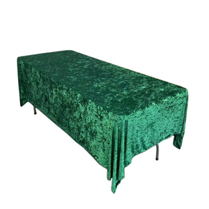 Customized Inch High Quality Soft Comfortable Luxurious Velvet <strong>Table</strong> <strong>Cloth</strong> <strong>for</strong> Wedding <strong>Events</strong> Hotel Banquet Party - Product Image 3