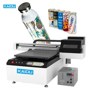 Fast Round Bottle Printing 6090 A1 Uv Printer Multifunction Sticker Printing Uv Digital Printer