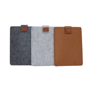 Bán buôn Len cảm thấy 18 "máy tính xách tay trường hợp tùy chỉnh có thể in logo máy tính túi lót qua biên giới phẳng máy tính xách tay bảo vệ Bìa - Product Image 3