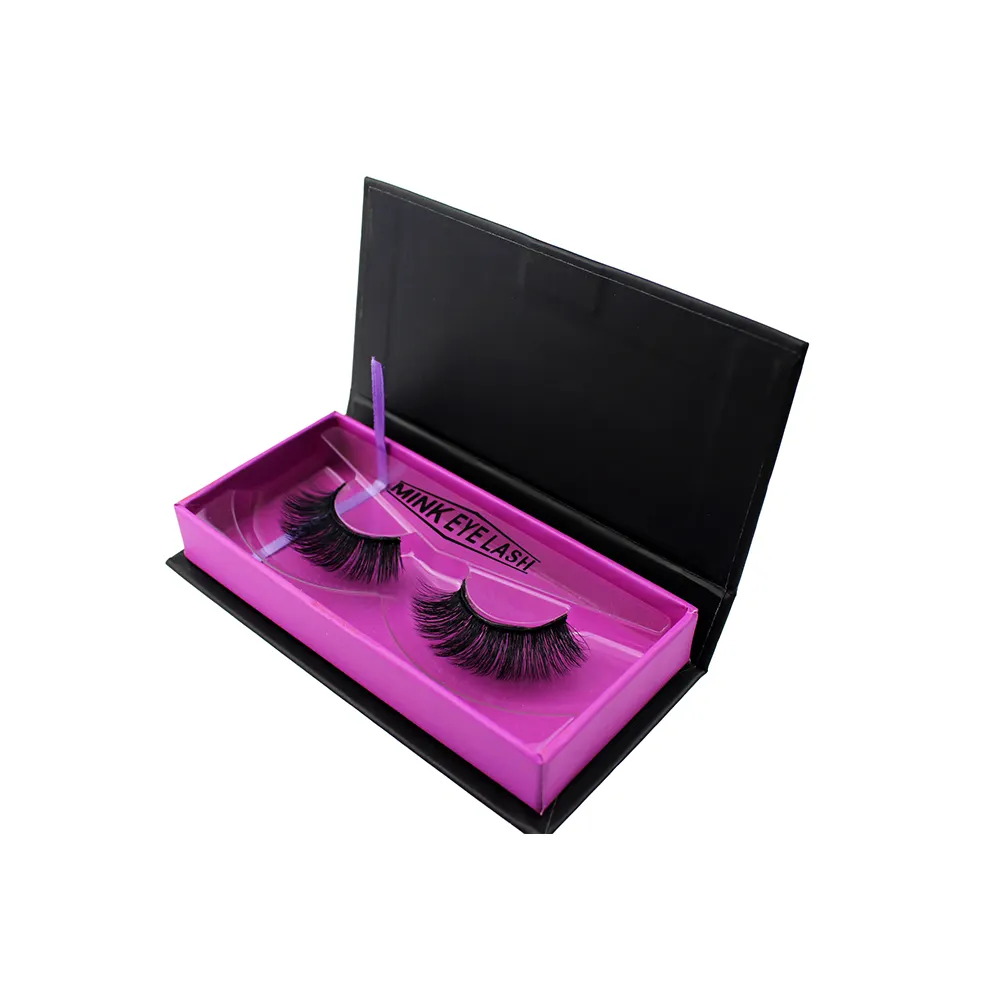 Custom Package Wholesale Real 25ミリメートルMink Eyelash False Eyelashes 100% 25ミリメートル3D MinkラッシュMink Eyelashes Vendor