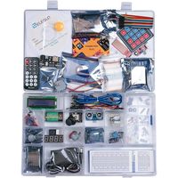 Kit de Inicio Completo ELEGOO UNO R3 para Robótica, Procesador Cortex A8 de 1.2GHz, Más de 200 Componentes, Tutorial, 3 Baterías CR2 Incluidas