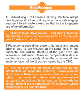 Perfecte Laserfabriek levert vervormingsvrije bedframe CNC-plasma snijmachine voor koolstofstaal en zacht staal - Product Image 6