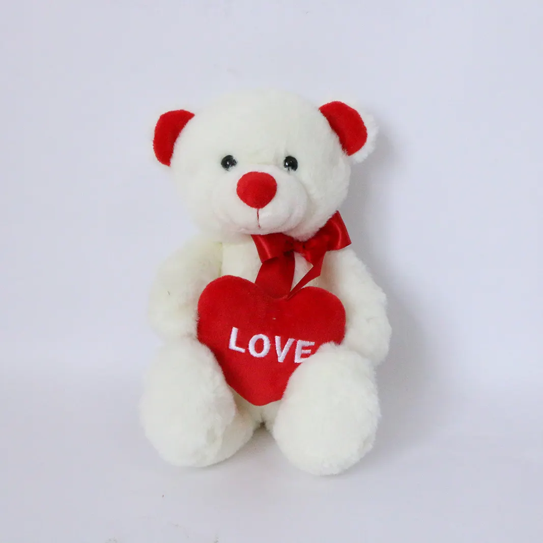 Regalo del Día de San Valentín, peluche de peluche, oso de peluche, juguetes de diseño gratuito, muñeca personalizada, fabricante de animales personalizados