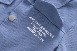 Vêtements de boutique pour enfants en gros, ensemble de veste bleue pour bébé, trois pièces, pour enfants - Product Image 3