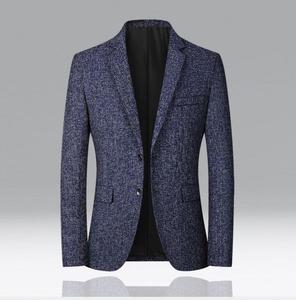 Nuovi <span class=keywords><strong>Blazer</strong></span> da <span class=keywords><strong>Uomo</strong></span> di Marca 2022, Giacca alla Moda Slim Casual, Elegante Cappotto da <span class=keywords><strong>Uomo</strong></span> per Affari, Abiti a <span class=keywords><strong>Righe</strong></span>, Top - Product Image 4