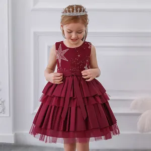 האחרון עיצוב יום הולדת ילדים ילדי שמלות נצנצים פרחי ילדה מסיבת טוטו שמלת L5158