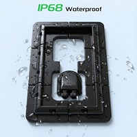 Support de montage de panneau solaire ABS pour camping-car/caravane/bateau |   Protecteur d'angle solaire sans perçage fabriqué en Chine
