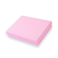 Herbruikbare deksel en bodem van papier, lint en strik voor verjaardag, Valentijnsdag, bruiloft, Moederdag, parfum, sieraden, cadeauverpakkingen