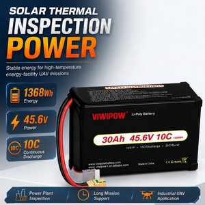 Batterie UAV semi-solide 30000mAh 12S, batterie lithium-ion haute capacité pour drone agricole et industriel - Product Image 6