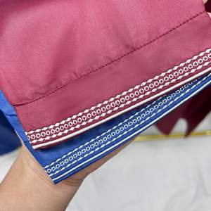 ثوب رجالي مغربي من الشركة المصنعة ممتاز مطرز بجيوب عربية بسحاب ملابس إسلامية مخصصة بالجملة ثوب رجالي صلب - Product Image 5