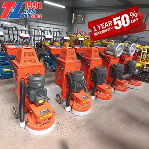Machine à poncer le béton sans poussière GT-300, moteur 4KW, vitesse variable, haute efficacité, polissage de précision du béton - Product Image 1