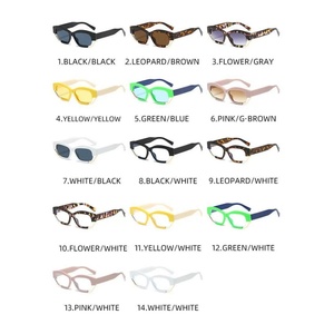 Nuovi Occhiali da Sole Poligonali alla Moda con Montatura Marrone Tartarugata, Protezione Solare per il Tempo Libero e lo Street Style, Logo Personalizzabile - Product Image 3