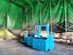 YFT-100 hydraulische Ventilprüfstand-PLC-Steuerung benutzt für Flansch verbindungs ventil leistungs prüfung - Product Image 4