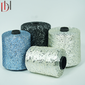 150D Tejido Perla Tela 3mm Poliéster Lentejuelas Ropa Falda Prenda <span class=keywords><strong>Material</strong></span> Hilo Proveedor - Product Image 1