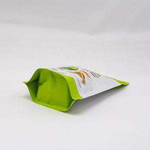 말린 바나나 포장 스탠드 업 지퍼 파우치 백 열 씰 호일 백 사용자 정의 로고가있는 지퍼 잠금 비닐 백 - Product Image 3