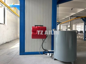 Новая фабрика Ailin, сертифицированная на заказ интеллектуальная автоматическая система порошкового покрытия, многоциклонная печь для отверждения сжиженного нефтяного газа - Product Image 4