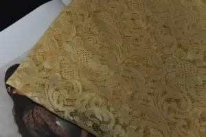 2024 dentelle de mariée blanc matériel tissu robe de mariée robe dentelle tissu