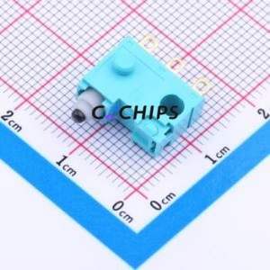 ASQ10410 Limit Switch Switch Single Pole Double Throw Round Plunger 30V Solder Tab - Product Image 2