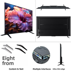 Televisore Weier Smart Network LED 4K Nero da 85 <span class=keywords><strong>Pollici</strong></span> Ultra-Sottile Senza Cornice, Esportazione Cina - Product Image 5