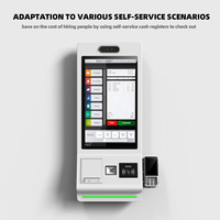 Máquina de pedidos de autoservicio: una máquina integrada táctil para pedidos y pagos de alimentos en supermercados.