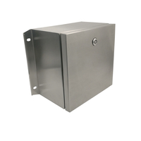 Caja eléctrica de acero inoxidable personalizada OEM 304 316 IP65 IP66 carcasa con estructura de tamaño agujero Fabricación de chapa metálica