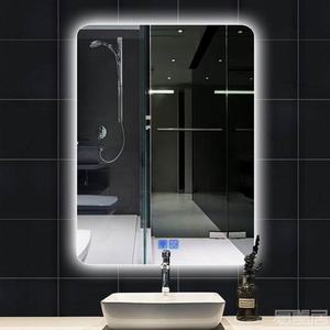 Lumière de salle de bain à LED murale moderne pour hôtel, anti-buée, intelligente, carrée, avec fonction tactile, étanche, <span class=keywords><strong>luminaire</strong></span> de salle de bain - Product Image 1