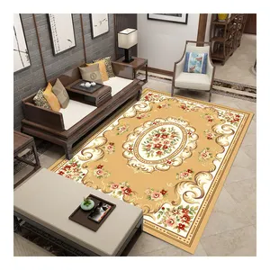 Pemasok Karpet Persia Kualitas Tinggi Tradisional Oriental Tumpukan Rendah Antiselip Dukungan Area Dalam Ruangan Karpet dan Karpet Persia