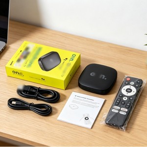 Onn 4K Plus Android 14 Smart TV Box 4K Quad Core Set-Top Box Conectividad 5G 2GB RAM Control Remoto por Voz para Reproductor de Medios en Streaming - Product Image 4