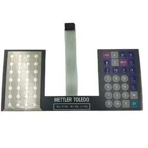Keyboard Film (Key strengthen edition) (ENGLISH VERSION) fit for Toledo 3600 toledo 8442 Scale P/N: 71207380 printer supplies